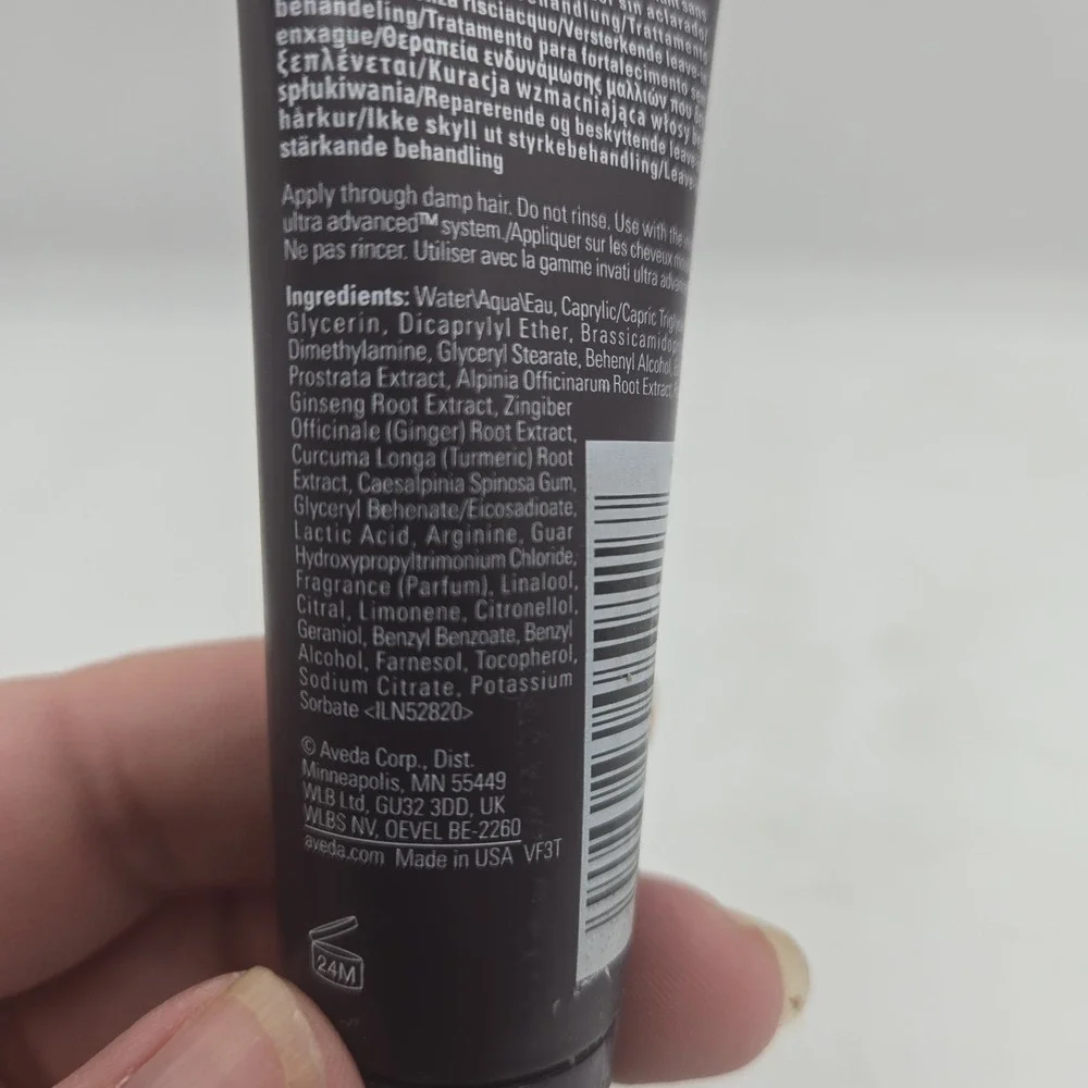 Aveda Invati Ultra Advanced Fortifying Leave-In Treatment, TRAVEL SIZE - 0.85 oz